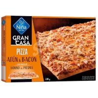 PIZZA GRAN CASA ATUN Y BACON 5P. 600GR.