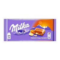 MON.MILKA CARA. PEANUT CRISPY 90GR. 24P.