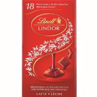 LINDT LECHE SINGLES TABLETA 100 GR. 20P.