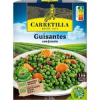 CARR.GUISANTES CON JAMON 240 GR.