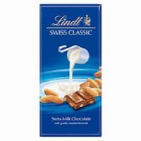 LINDT LECHE ALMENDRAS 100GR 20P.