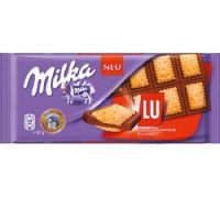 MON.MILKA LU CHOCO 87 GR. 18P.