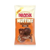 MUFFIN RELLENO CACAO 6U. 12P.